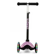 Trotineta Copii 3 Roti Kidwell Uno Clouds, Ultra Usoara 1.8 Kg, Roti Led, Reglabila, 3+ Ani Pjbhubauno02a3