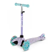 Trotineta Copii 3 Roti Kidwell Uno Kitty, Ultra Usoara 1.8 Kg, Roti Led, Reglabila, 3+ Ani Pjbhubauno02a2