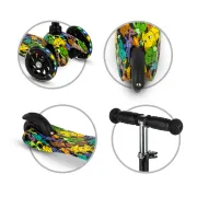 Trotineta Copii 3 Roti Kidwell Uno Orbital, Ultra Usoara 1.8 Kg, Roti Led, Reglabila, 3+ Ani Pjbhubauno02a5