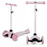 Trotineta Copii 3 Roti Kidwell Uno Puppy, Ultra Usoara 1.8 Kg, Roti Led, Reglabila, 3+ Ani Pjbhubauno02a4