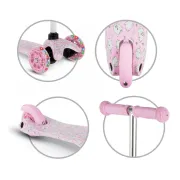 Trotineta Copii 3 Roti Kidwell Uno Puppy, Ultra Usoara 1.8 Kg, Roti Led, Reglabila, 3+ Ani Pjbhubauno02a4