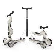Trotineta Copii 3in1 Premium Scoot  Ride Highwaykick 1 Push And Go Miffy, Cu E Ezut E I Maner Pentru Parinte, Sistem Anti-rasturnare, 1,  5 Ani (max. 50 Kg) Pjb54155