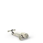 Trotineta Copii Pliabila, Reglabila, Roti Luminoase, Highwaykick 3s Led Ash, 3+ Ani, Pana La 50 Kg, Scoot  Ride Pjb00937