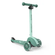 Trotineta Copii Pliabila, Reglabila, Roti Luminoase, Highwaykick 3s Led Forest, 3+ Ani, Pana La 50 Kg, Scoot  Ride Pjb00939