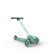 Trotineta Copii Pliabila, Reglabila, Roti Luminoase, Highwaykick 3s Led Forest, 3+ Ani, Pana La 50 Kg, Scoot  Ride Pjb00939