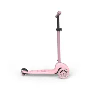 Trotineta Copii Pliabila, Reglabila, Roti Luminoase, Highwaykick 3s Led Rose, 3+ Ani, Pana La 50 Kg, Scoot  Ride Pjb00935