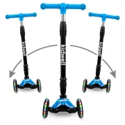 Trotineta Copii Pliabila, Reglabila, Roti Luminoase, Vento Football, 3+ Ani, Pana La 50 Kg, Kidwell Pjbhubaven01a6