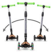 Trotineta Copii Pliabila, Reglabila, Roti Luminoase, Vento Game, 3+ Ani, Pana La 50 Kg, Kidwell Pjbhubaven01a4