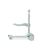 Trotineta Evolutiva 2 A N 1 Saro , &oelig;cool Rider,   Mint, 12 Luni+, Pliabila, Cu Scaunel, Bluetooth + Difuzor, Roti Led, Frana Spate, Max. 50 Kg Pjb89100