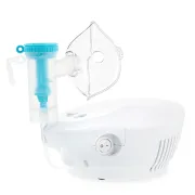 Aparat de aerosoli Vitammy eNEB, nebulizator cu compresor, 3 moduri de nebulizare, 3 masti, piesa bucala, furtun de 1.6 m, 5 filtre aer, oprire automata BITVitammyeNEB