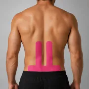 Banda Kinesiologica RedLine Recover Roz, impermeabila, fara latex, 5 cm x 5 m BITRedLineRecoverRoz
