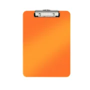 Clipboard Leitz WOW, simplu, PS, A4, 100 coli, galben BPTCSL980048