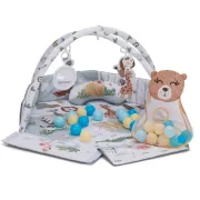 Covoras de joaca cu activitati, Wild life, 120 cm Fillikid