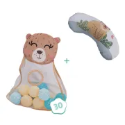 Covoras de joaca cu activitati, Wild life, 120 cm Fillikid