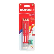 Creioane Kores triunghiulare Coach Grafitos, 3 bucati/set BPTCKS100313