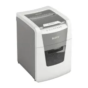 Distrugator documente automat Leitz IQ Small Office P4, crosscut 100 coli, cos 34l, alb/gri BPTCSL011000