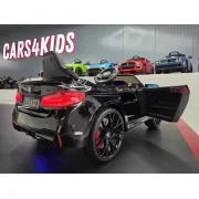 Mae Ina Electrica Bmw M5 24v Negru Metalic, Licenta Oficiala ,   Telecomanda 2.4g, Scaun Piele Pjbc4k118zwart-3519