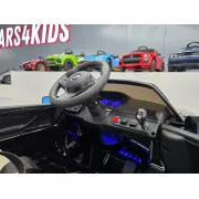 Mae Ina Electrica Bmw M5 24v Negru Metalic, Licenta Oficiala ,   Telecomanda 2.4g, Scaun Piele Pjbc4k118zwart-3519