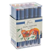 Markere Craft, 2 varfuri, 24 bucati/set BPTCJK145768