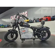 Motocicleta Electrica Chopper 24v Negru, Motor Brushless ,   Viteza 20 Km H   6+ Ani Pjbc4k9902