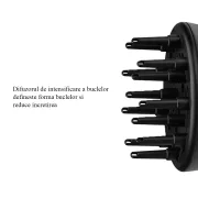 Perie electrica fixa multifunctionala Revlon One-Step Blow-Dry Multi Air Styler 4 in 1 RVDR5373E, 4 capete detasabile, 4 setari de temperatura, pentru toate tipurile si lungimile de par BITRVDR5373E