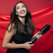 Perie electrica fixa multifunctionala Revlon One-Step Blow-Dry Multi Air Styler 4 in 1 RVDR5373E, 4 capete detasabile, 4 setari de temperatura, pentru toate tipurile si lungimile de par BITRVDR5373E