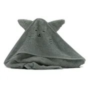 Prosop brodat Pisica, green , 75x75cm. Fillikid