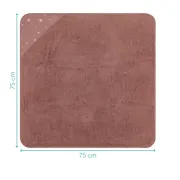Prosop cu capison Papadie pink 75x75 cm. Fillikid