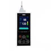 Pulsoximetru portabil Contec CMS60D1, masurare saturatie oxigen si rata pulsului, baterie reincarcabila, software pentru date stocate pe PC in timp real, functie alarma, senzor adulti BITContecCMS60D1