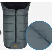 Sac iarna pentru carucior EcoBig dark grey Fillikid