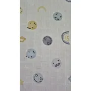 Scutec din muselina, smile 80x80cm, Kreis Design