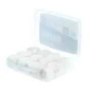 Set 6 perechi dopuri de urechi Novama Senna Wax, din ceara modelabila, reducere zgomot pana la 28 dB, confort ridicat, cu etui practic BITNovamaSennaWax