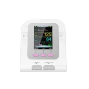 Tensiometru veterinar pentru animale Contec 08A-VET, 100 de seturi de masuratori, functie de alerta pentru valori anormale, ecran LCD color, oprire automata, 3 mansete BITContec08AVET