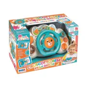 Volan interactiv cu sunete si lumini, pentru bebelusi, 18 luni, multicolor