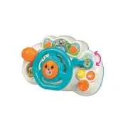 Volan interactiv cu sunete si lumini, pentru bebelusi, 18 luni, multicolor