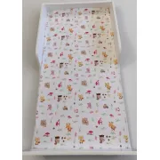 Saltea SafeNest 160x70x6 cm in 3 straturi pentru paturi copii 2-12 ani - ASC6427968021726