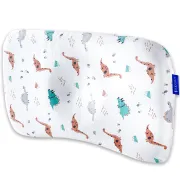 HUSA de schimb / Fata de perna pentru Perna ortopedica Baby nou nascuti 8-24 luni | Multicolora cu Dinozauri SPTHPBEDINO