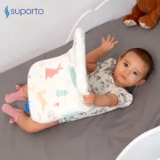 HUSA de schimb / Fata de perna pentru Perna ortopedica Baby nou nascuti 8-24 luni | Multicolora cu Iepurași SPTHPBER000