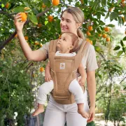 Marsupiu Alta Hip Ergobaby, 4 luni - 4 ani , 5.5-20.4 kg, Camel Brown TNABCHIPSFMCMLBRN