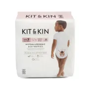 Scutece Hipoalergenice Eco Kit&Kin, Marimea 7, 17kg+, 88 buc TNAKKS7NAPPIESCASE