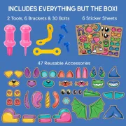 Set de creatie boxineers&trade; - animalute din carton