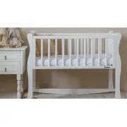 Talpi Leagan Pentru Mini Patut Noble Crib, Alb Pjbc8258