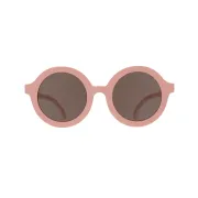 Babiators, Ochelari de soare pentru copii ultraflexibili, Classic Round: Peachy Keen   Amber Lens