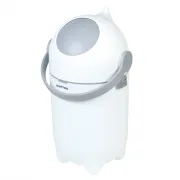 Cos pentru scutece Nattou Dropy, alb, 27 cm