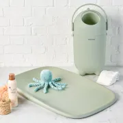 Cos pentru scutece Nattou Dropy, verde, 27 cm