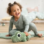 Jucarie de plus Done by Deer Cuddle Bestie Croco Verde 28 cm