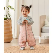 Love to Dream, sac de dormit cu picioruse si maneca lunga, 2 TOG, 3 Ani, Mondlicht Pink - Love to Dream
