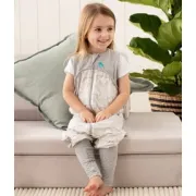 Love to Dream, sac de dormit cu picioruse si maneca scurta, 0.2 TOG, 12-24  Luni, Grey