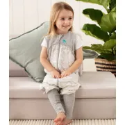 Love to Dream, sac de dormit cu picioruse si maneca scurta, 0.2 TOG, 16-12 Luni, Grey