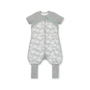 Love to Dream, sac de dormit cu picioruse si maneca scurta, 1 TOG, 24-36 Luni, Grey